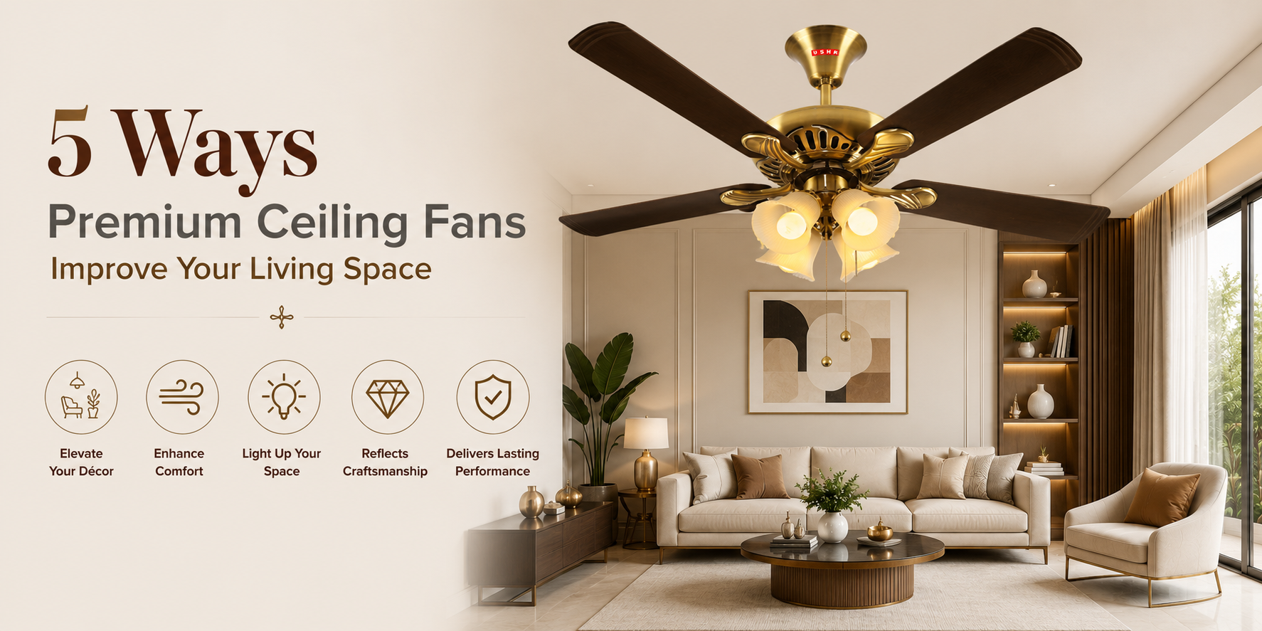 5 Ways Premium Ceiling Fans 
